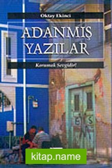 Adanmış Yazılar — Oktay Ekinci kitap kapağı