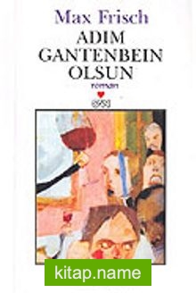 Adım Gantenbein Olsun — Max Frisch kitap kapağı
