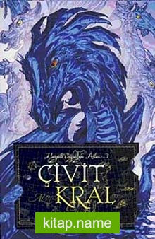 Çivit Kral — James A. Owen kitap kapağı