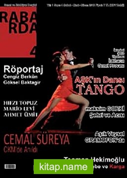 Rabarda Sanat ve Edebiyat Dergisi Sayı:4 Şubat-Mart-Nisan 2012 kitap kapağı