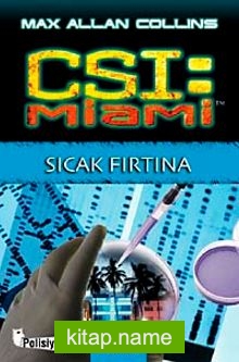 Sıcak Fırtına / CSI Miami — Max Allan Collins kitap kapağı
