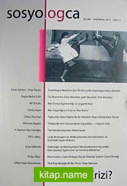 Sosyologca Ocak-Haziran 2011 / Sayı 1 kitap kapağı