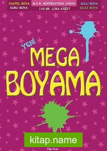 Yeni Mega Boyama kitap kapağı