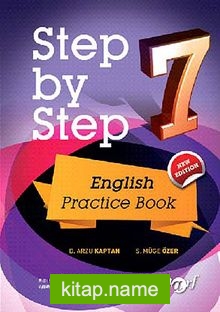 7. Sınıf Step by Step English Practice Book — S. Müge Özer kitap kapağı