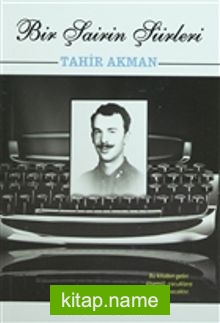 Bir Şairin Şiirleri — Tahir Akman kitap kapağı