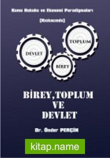 Birey Toplum ve Devlet — Dr. Önder Perçin kitap kapağı