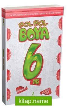 Bol Bol Boya 6 Yaş kitap kapağı