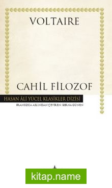 Cahil Filozof (Karton kapak) — Voltaire kitap kapağı