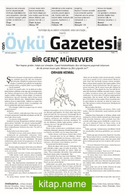 Can Aylık Öykü Gazetesi Sayı:6 Mart 2017 kitap kapağı