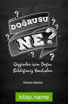 Doğrusu Ne? — Timur Özkan kitap kapağı