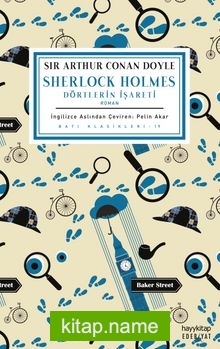 Dörtlerin İşareti — Sir Arthur Conan Doyle kitap kapağı