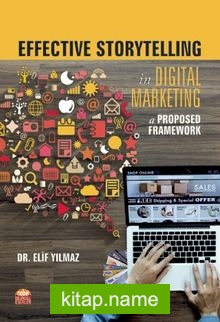 Effective Storytelling in Digital Marketing: A Proposed Framework — Dr. Elif Yılmaz kitap kapağı
