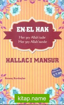 En-el Hak - Hallac-ı Mansur — Kıvanç Kardeşler kitap kapağı
