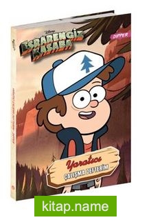 Esrarengiz Kasaba Yaratıcı Çalışma Defterim Dipper kitap kapağı