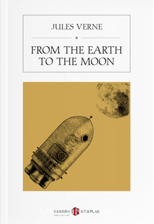 From The Earth To The Moon — Jules Verne kitap kapağı