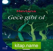 Gece Gibi Ol — Mevlana kitap kapağı