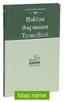 Haktan Sapmanın Temelleri — Ebu Muaz el-Çubukabadi kitap kapağı