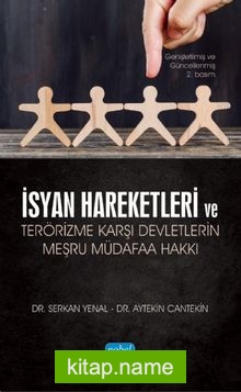 İsyan Hareketleri ve Terörizme Karşı Devletlerin Meşru Müdafaa Hakkı — Dr. Serkan Yenal kitap kapağı