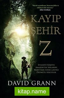 Kayip Şehir Z — David Grann kitap kapağı