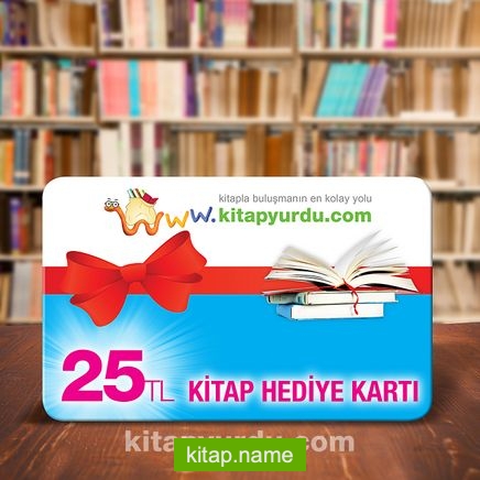 Kitap Hediye Kartı (25 TL) kitap kapağı