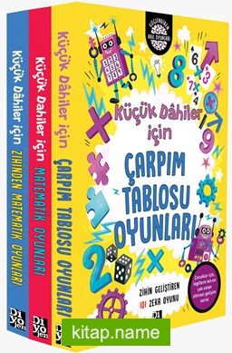 Küçük Dahiler Matematik Seti (3 Kitap) — Gareth Moore kitap kapağı