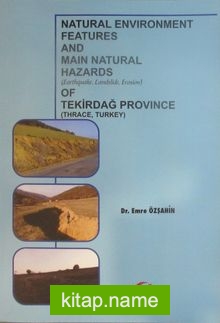 Natural Environment Features and Main Natural Hazards of Tekirdağ Province — Emre Şahin kitap kapağı