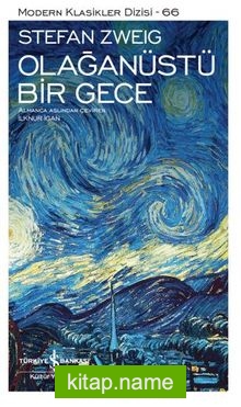 Olağanüstü Bir Gece – Sert Kapak — Stefan Zweig kitap kapağı