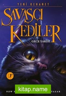 Savaşçı Kediler / Gece Yarısı — Erin Hunter kitap kapağı