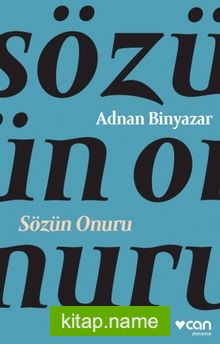 Sözün Onuru — Adnan Binyazar kitap kapağı