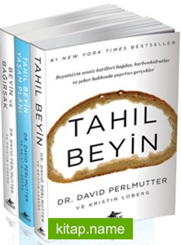 Tahıl Beyin + Tahıl Beyin Yaşam Planı + Beyin ve Bağırsak (3 Kitap Set) — Dr. David Perlmutter kitap kapağı
