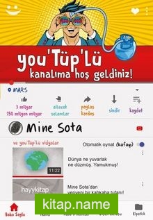 You‘TÜP’lü Kanalıma Hoş Geldiniz! — Mine Sota kitap kapağı