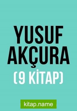 Yusuf Akçura Seti (9 Kitap) — Yusuf Akçura kitap kapağı