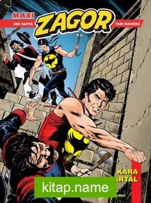 Zagor Maxi 22 - Kara Kartal — Jacopo Rauch kitap kapağı