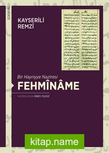 Bir Hayriyye Naziresi Fehmîname — Kayserili Remzi kitap kapağı