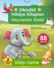Etkinlikli Hikaye Kitapları Hayvanlar Dizisi (4 Kitap) — Cüneyt Dal kitap kapağı