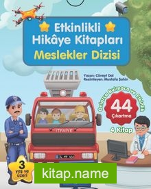 Etkinlikli Hikaye Kitapları - Meslekler Dizisi (4 Kitap) — Cüneyt Dal kitap kapağı