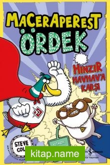 Maceraperest Ördek Hınzır Havhav’a Karşı — Steve Cole kitap kapağı