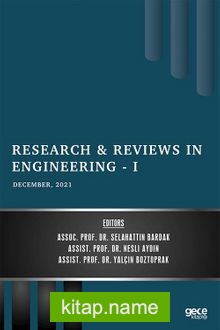 Research Reviews in Engineering - I / December 2021 — Kolektif kitap kapağı