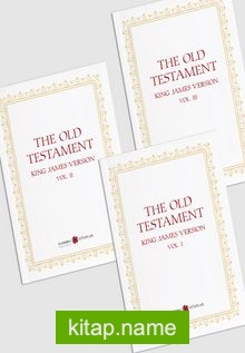 The Old Testament King James Version (3 Cilt Eski Ahit ) kitap kapağı
