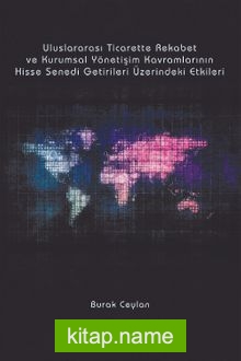 Uluslararası Ticarette Rekabet Gücü ve Kurumsal Yönetişim Kavramları — Burak Ceylan kitap kapağı